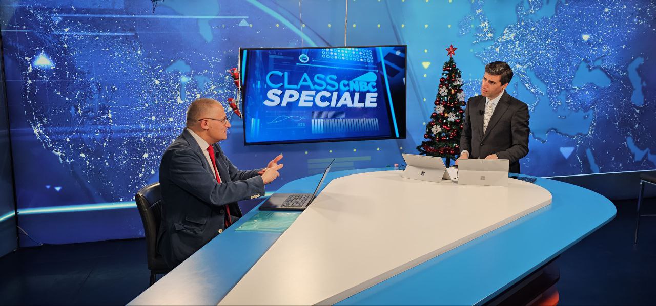 Pierpaolo Marturano in studio Class CNBC - Quantum Space